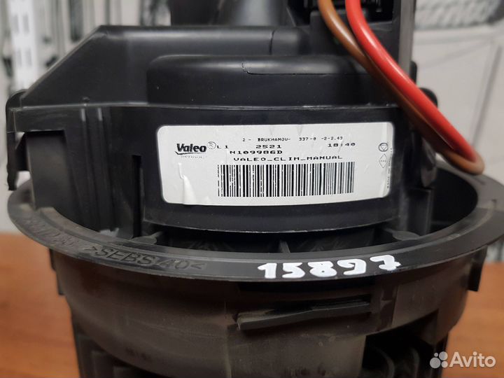 Моторчик печки renault