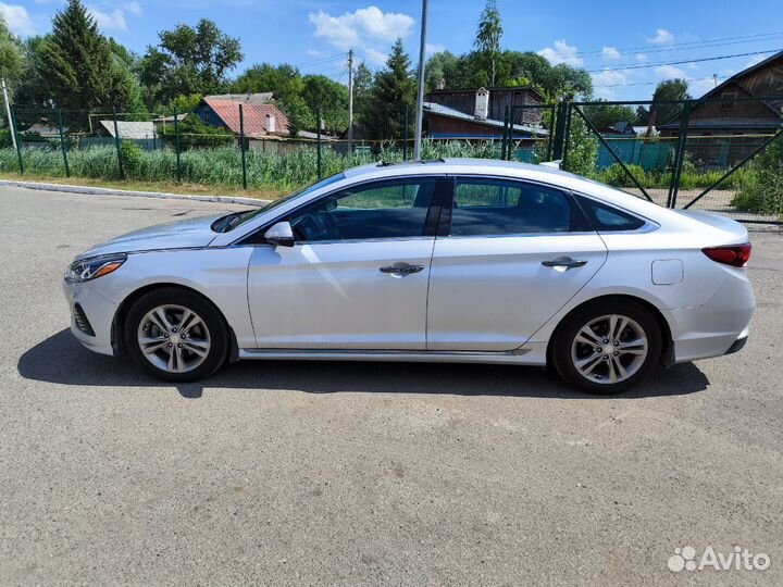 Hyundai Sonata 2.4 AT, 2018, 65 000 км