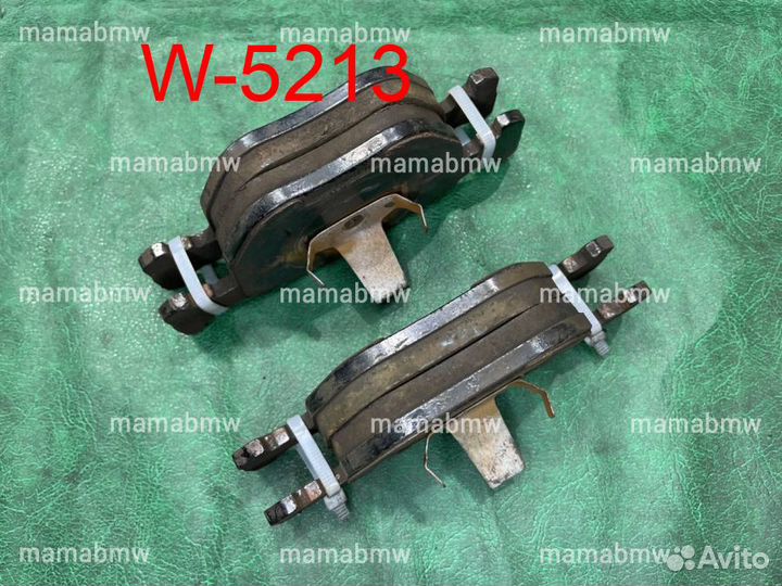 Колодки передние jurid BMW E39 E38 E53 X5