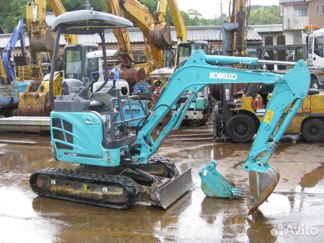 Мини-экскаватор Kobelco SK17SR, 2004