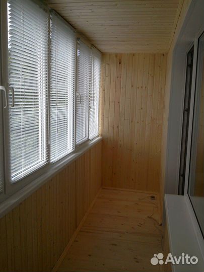 Отделка и остекление балконов и лоджий