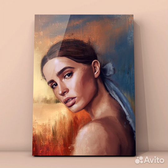 Портрет на холсте по фото
