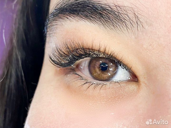 Наращивание ресниц модель