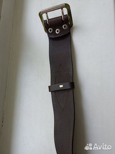 Ремень нат кожа