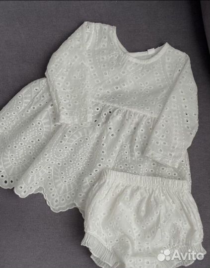 Платье для девочки 74 80