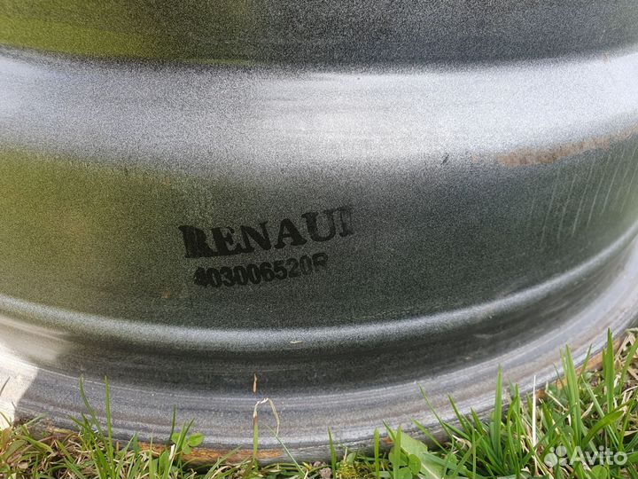 Диски на renault duster r16 штампованные