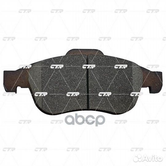 Колодки тормозные дисковые GK0983 CTR