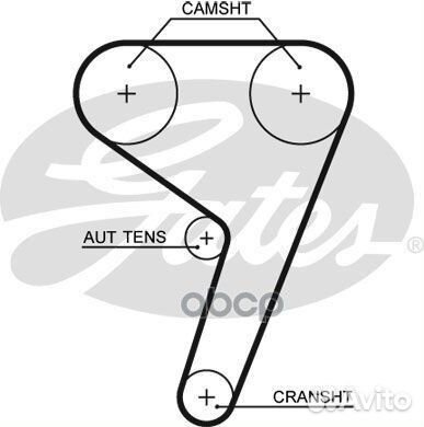 Комплект грм с помпой ford/mazda/volvo 1.25-1.6