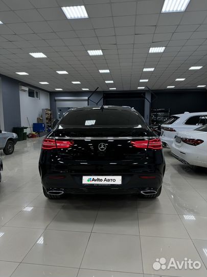 Mercedes-Benz GLE-класс Coupe 3.0 AT, 2018, 126 000 км