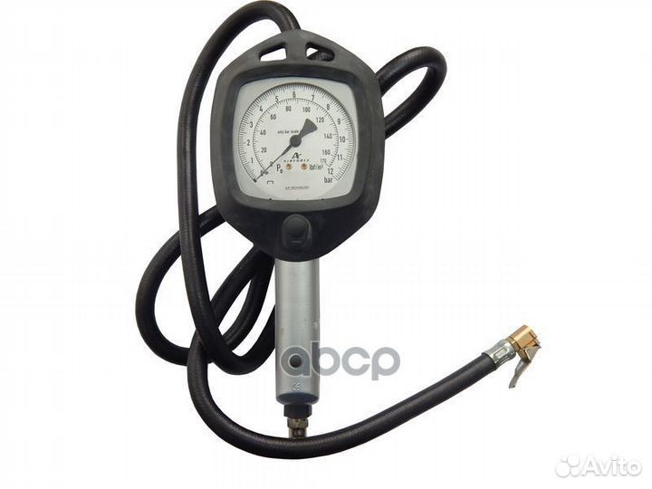 Пистолет для подкачки колес с аналоговым маноме
