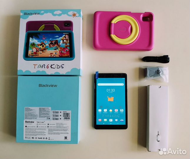 Детский планшет SIM 32/3 Gb камера Android 11