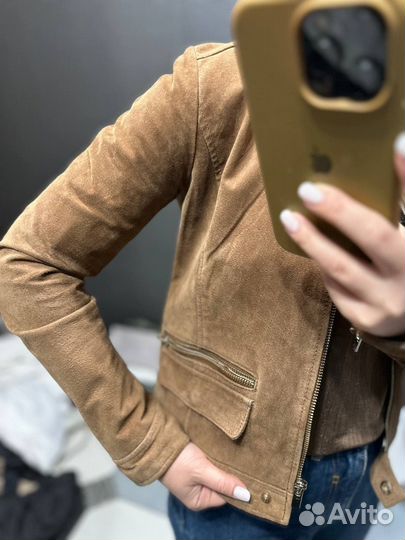 Куртка замшевая натуральная