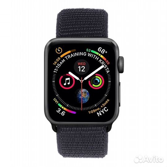 Нейлоновый ремешок на липучке для Apple Watch