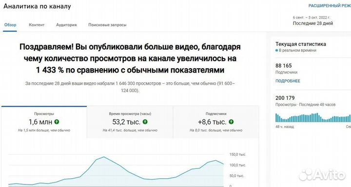 Продвижение youtube канала. Дорого и Качественно