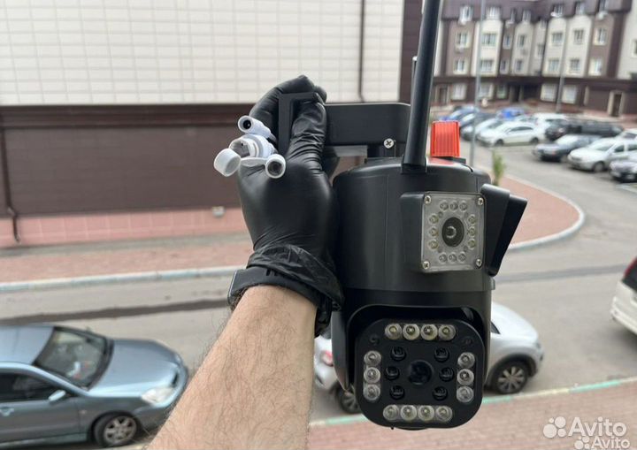 Камера видеонаблюдения wifi уличная v380 pro