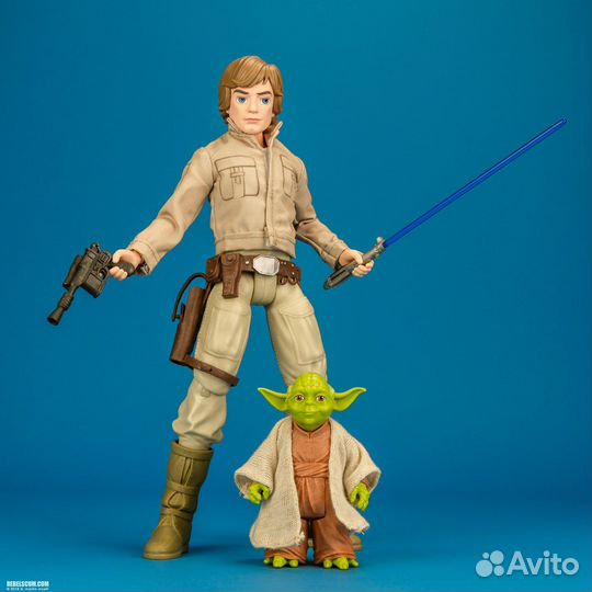 Экшн Фигурка Люк Скайуокер и Йода Hasbro Star Wars