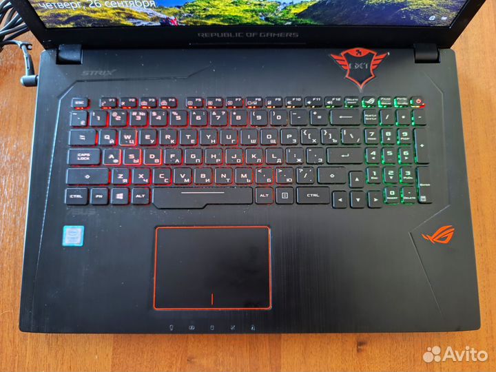 Мощный игровой большой Asus rog i7/16g/1050 4g