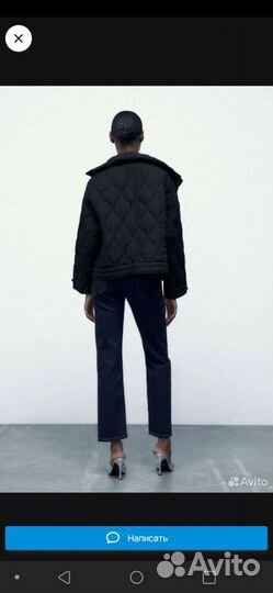 Zara куртка стёганая 2024