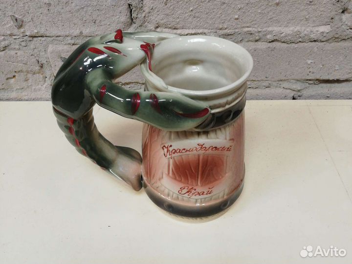 Пивная кружка керамика