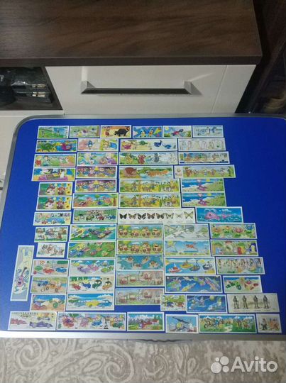 Вкладыши из киндер-сюрприза оригиналы