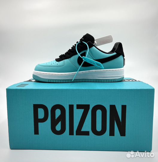 Кроссовки Nike air force 1 tiffany