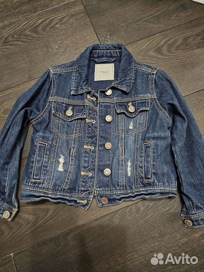 Куртка джинсовая для девочки next