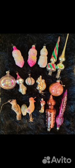 Елочные игрушки СССР