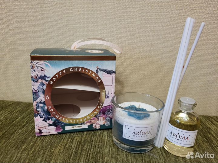 Ароматический набор свеча+ диффузор