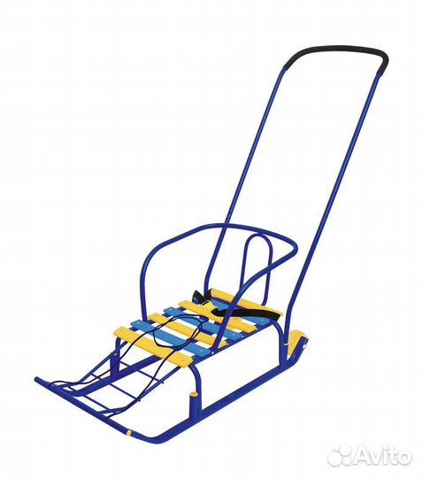 Санки новые Тимка 5 комфорт с колесами