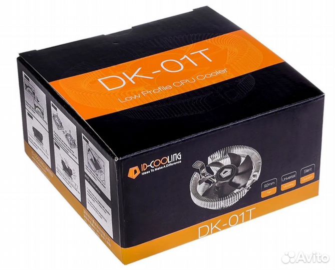 Кулер для процессора D-Cooling DK-01T (Новый)