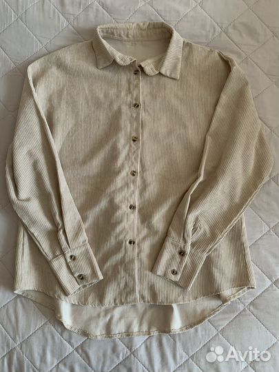 Вельветовая рубашка