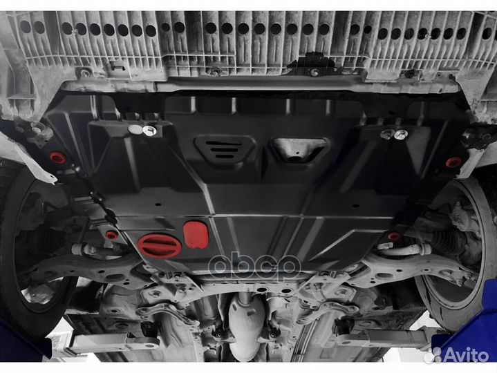Защита картера и кпп toyota auris 2007-2013