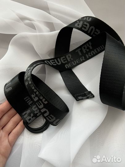 Ремень из натуральной кожи Elis, ткань Befree