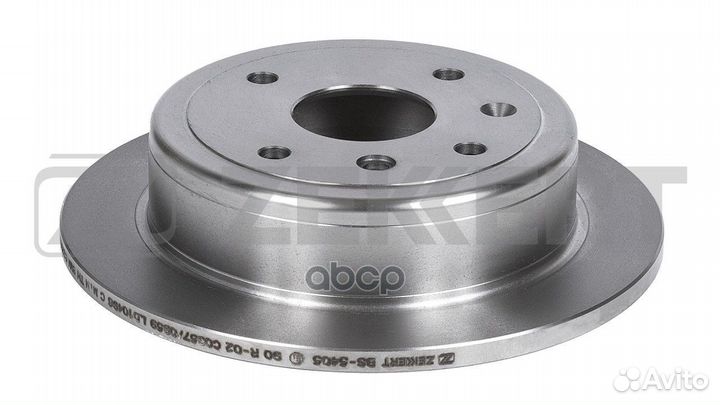 Диск торм. зад. Chevrolet Lacetti (J200) 05- D