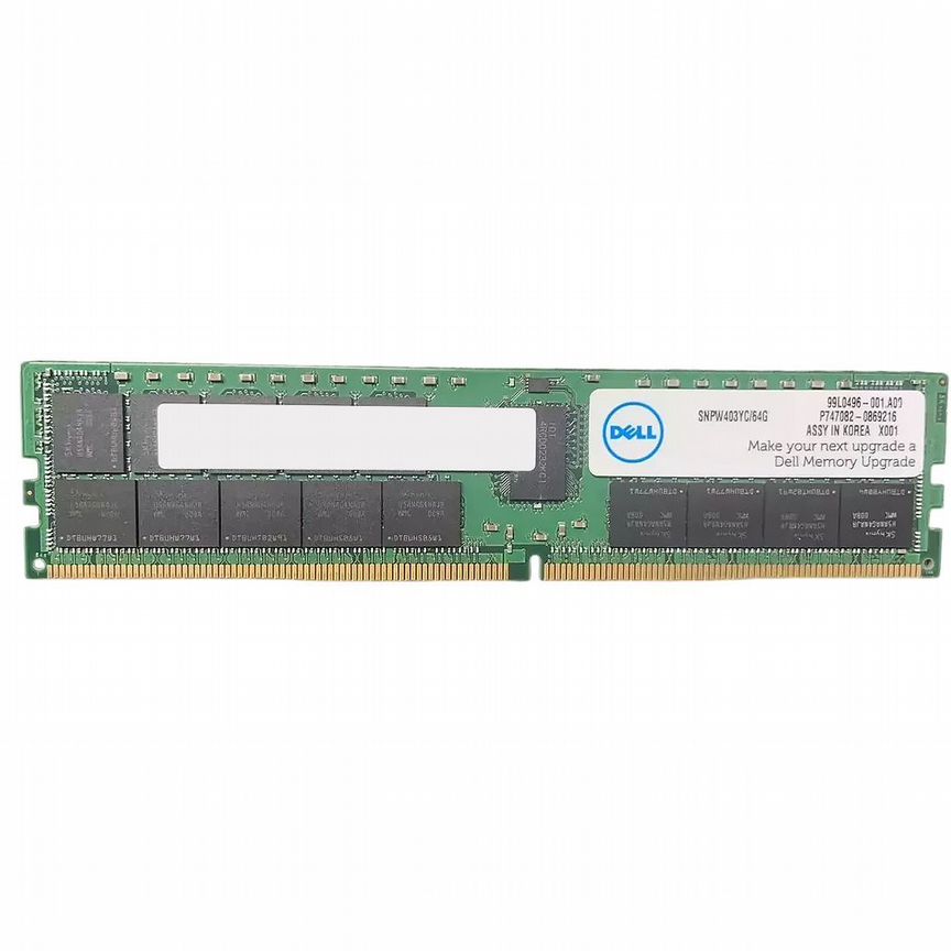 [SNPW403YC/64G] Оперативная Память Dell 64gb Snpw403yc/64g