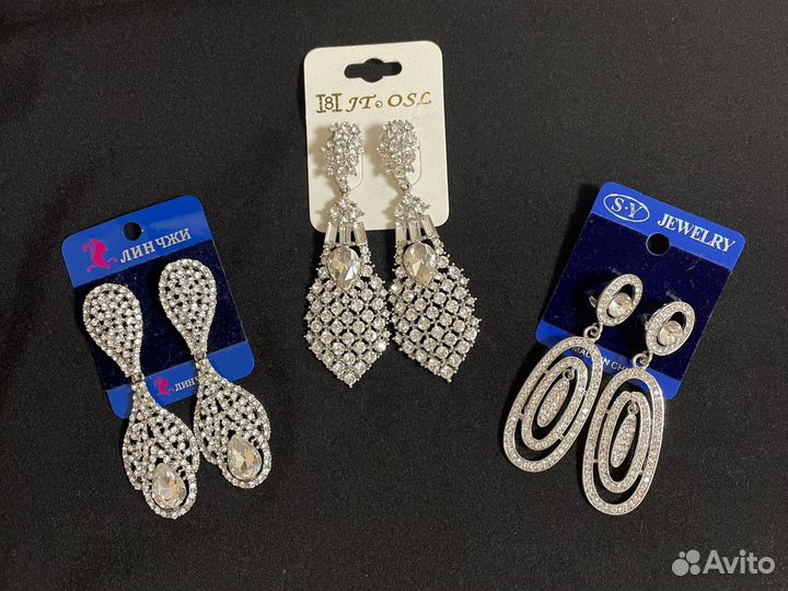 Серьги новые