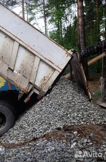 Щебень 20-40 с доставкой