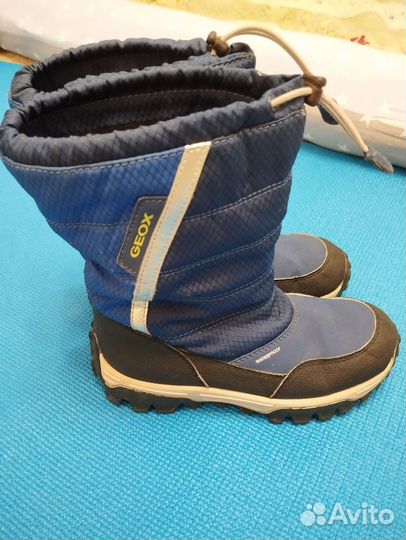 Сапоги зимние для мальчика 33 размер