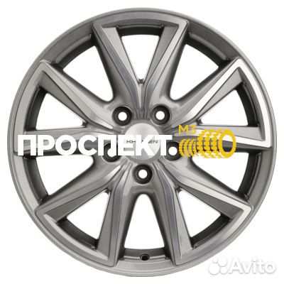 Диск 7x17/5x114,3 ET39 D60,1 KHW1706 (RAV4) G-Silver-FP