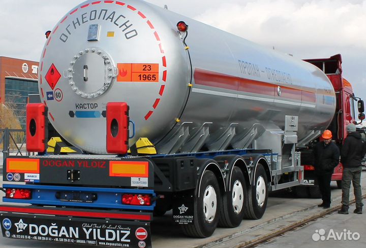 Полуприцеп газовоз Dogan Yildiz DYZ, 2023