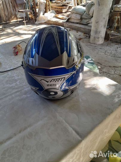 Мотошлем кроссовый бу