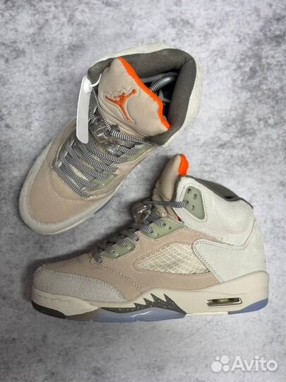 Кроссовки Nike Air Jordan 5 зимние (Арт.62367)