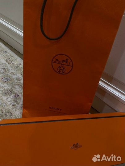 Шелковый платок hermes