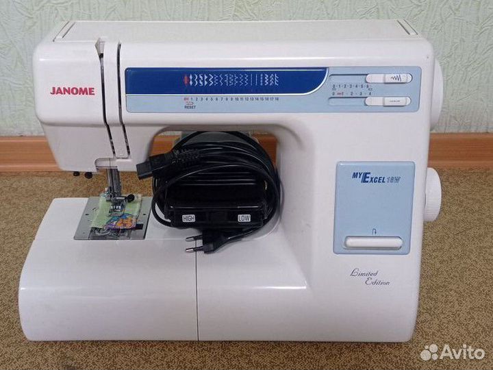 Швейная машина janome my excel 18w