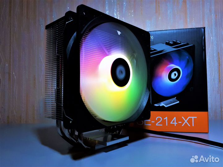 Новый Кулер Процессора ID-Сooling 4XT RGB LED 180W