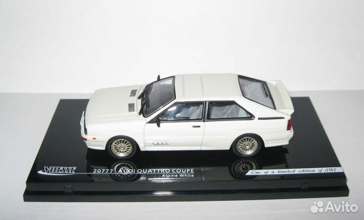 Ауди Audi Quattro Coupe 4x4 1982 Vitesse 1:43