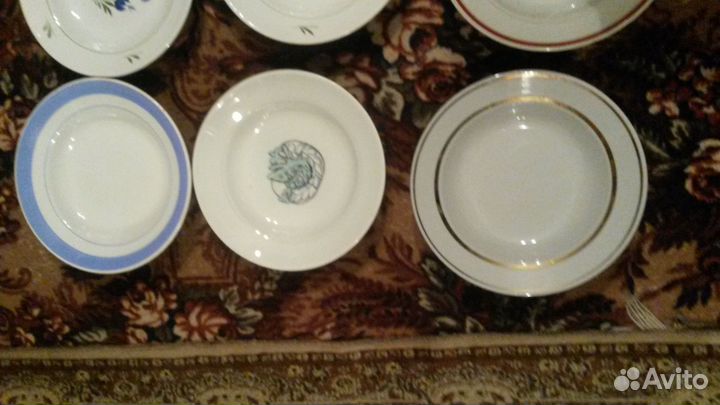 9 больших новых тарелок СССР