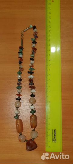 Бусы из натуральных камней СССР