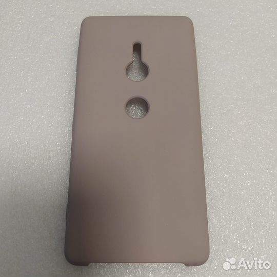 Чехол Brosco Softrubber для Sony Xperia XZ2, мягка