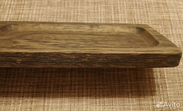 Сырная сервировочная доска. Ручная работа. Дуб